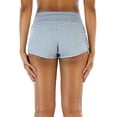 thumbnail image 2 of ToBeInStyle Womens Athletic Chic Drawstring Elastic Waist Yoga Mini Shorts, 2 of 7