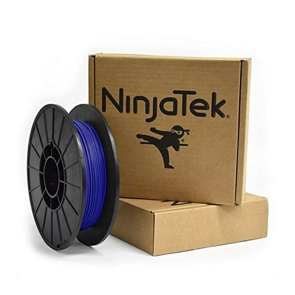NinjaTek Armadillo TPU 3D Printning Filament, 3.00mm, .5kg, Sapphire