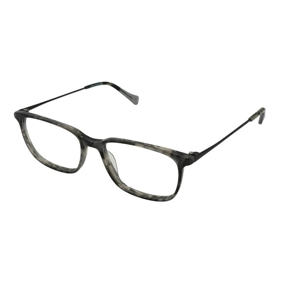 Lucky Brand Mens Ophthalmic Plastic Rectangle Eyeglass Frames D506 Grey Tort 53mm