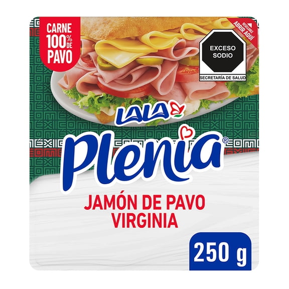Jamón Virginia Lala Plenia de pavo 250 g