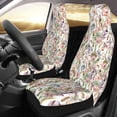 thumbnail image 2 of Sikiie Floral Car Seat Protector 2 Pack Car Seat Cushion Mat, Car Seat Covers for SUV, Truck, Van, 2 of 7