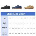 thumbnail image 5 of UYOUNI Men Casual Low Top Slip on Fashion Shoes Lace up Canvas Flats Walking Running Shoes, 5 of 8