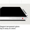 thumbnail image 3 of Chefman Compact 38 x 30 cm (15"x12") Glass Top Electric Warming Tray with Adjustable Temperature Control - Stainless Steel, New, 3 of 7