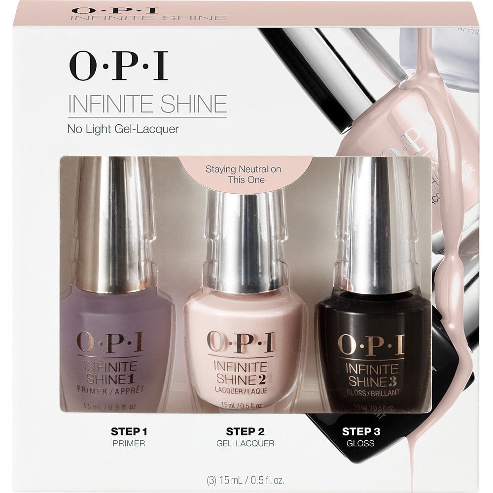 OPI - OPI Infinite Shine 3 Pack Primer + Gloss + Staying Neutral on