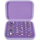 thumbnail image 1 of Organizador de Anillos para Joyería GWCASE Caja Morada con 42 Compartimentos, 1 of 7