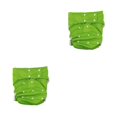 thumbnail image 4 of Minnieouse Pañal portátil para adultos, cubierta de pañal ajustable lavable, pantalones de enfermería a prueba de fugas, tela para pacientes Verde 2Conjunto, 4 of 6
