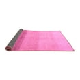 thumbnail image 2 of Ahgly Company Indoor Square Abstract Purple Modern Area Rugs, 5' Square, 2 of 4