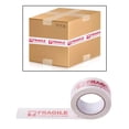 thumbnail image 4 of 2"x72 Yards Red Fragile Handle with Care Packing Fragile Warning Sticker Heavy Shipping Box Sealing Tape, 4 of 9