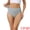 Grey, variant on Women's High Waist G-String Thongs Tummy Control T-back Underwear XL Black