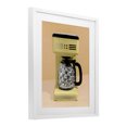 thumbnail image 2 of Stupell Industries Eclectic Disco Coffee Maker over Yellow White Framed Print Under Glass, 13 x 16, by LISH Creative, 2 of 8
