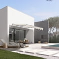 thumbnail image 6 of 13' × 9.8' Retractable Awning Patio Outdoor Sunshade Shelter UV Protection Waterproof, Beige, 6 of 8