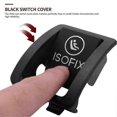 thumbnail image 5 of 2pcs 2059200513 Car Seat ISOFIX Switch Cover for W205 C300 C350 C200 C180 2015-2016-Good, 5 of 5