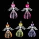 thumbnail image 3 of 5 piezas de ángel de la colgantes de de acrílico facetadas alas en apariencia de collar pendiente artesanía Yuyangstore Colgante de ala de ángel, 3 of 8