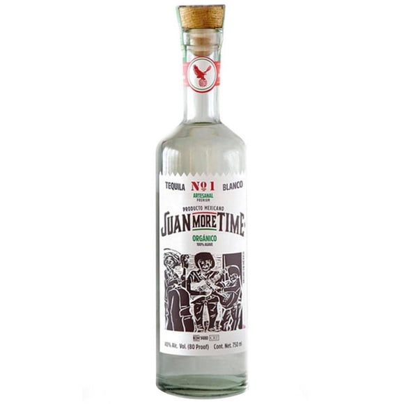 Paquete de 3 Tequila Juan More Time Blanco 750 ml
