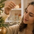 thumbnail image 4 of suore Christmas Decor, Single Festive Christmas Hanging Ornament, Holiday Tree Pendant for Mantel, Window Indoor Home Party Decoration, Christmas Keepsake Gift for Friends Family, 4 of 6