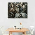 thumbnail image 2 of Nawypu Spoof Idols #funky Posters #interesting Posters #spoof Illustrations #art Illustrations #sculpture I Picture Print Canvas Poster Wall Paint Art Posters Decor Modern Home Artworks Gift Idea, 2 of 6