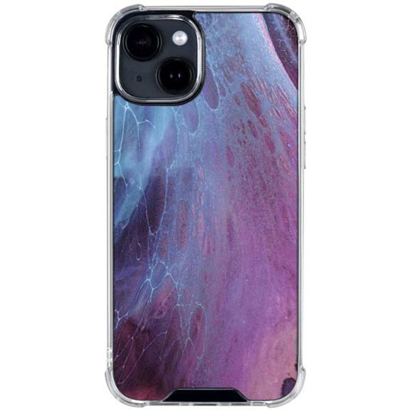 Skinit Space Marble iPhone 14 Plus Clear Case