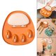 thumbnail image 4 of Soporte para tapa de olla con forma de pata de gato, soporte para cucharas y pinzas, apto para lavavajillas, para el hogar naranja, 4 of 9