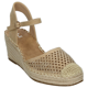 thumbnail image 4 of Alpargata Efe Mujer Beige Plataforma Casual beige 26, 4 of 9