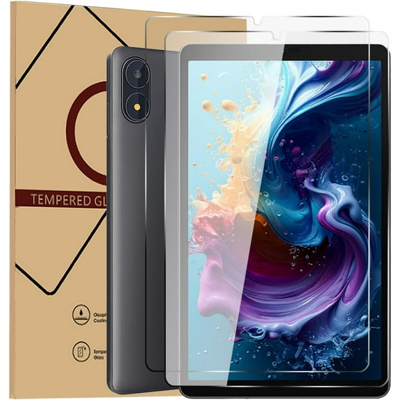 FIEWESEY 2 pack Screen Protector for Zuleisy E8A Android 15 Tablet 8.7 inch, HD Scratch Resistant Tempered Glass Film for Zuleisy E8A Drop Protection,Touch Sensitive,Anti-Fingerprint