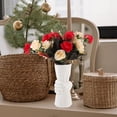 thumbnail image 5 of White Bookshelf Decor Weddings Table Vase Nordic Vases Hand Holding Flower Desktop Ceramics, 5 of 6