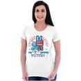 thumbnail image 3 of United Smurf Americana Varsity Women's Plus Size Shirt Brisco Brands 2X, 3 of 5