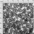 thumbnail image 3 of oneOone Polyester Spandex Black Fabric Tropical Fabric For Sewing Printed Craft Fabric By The Yard 56 Inch Wide, 3 of 4
