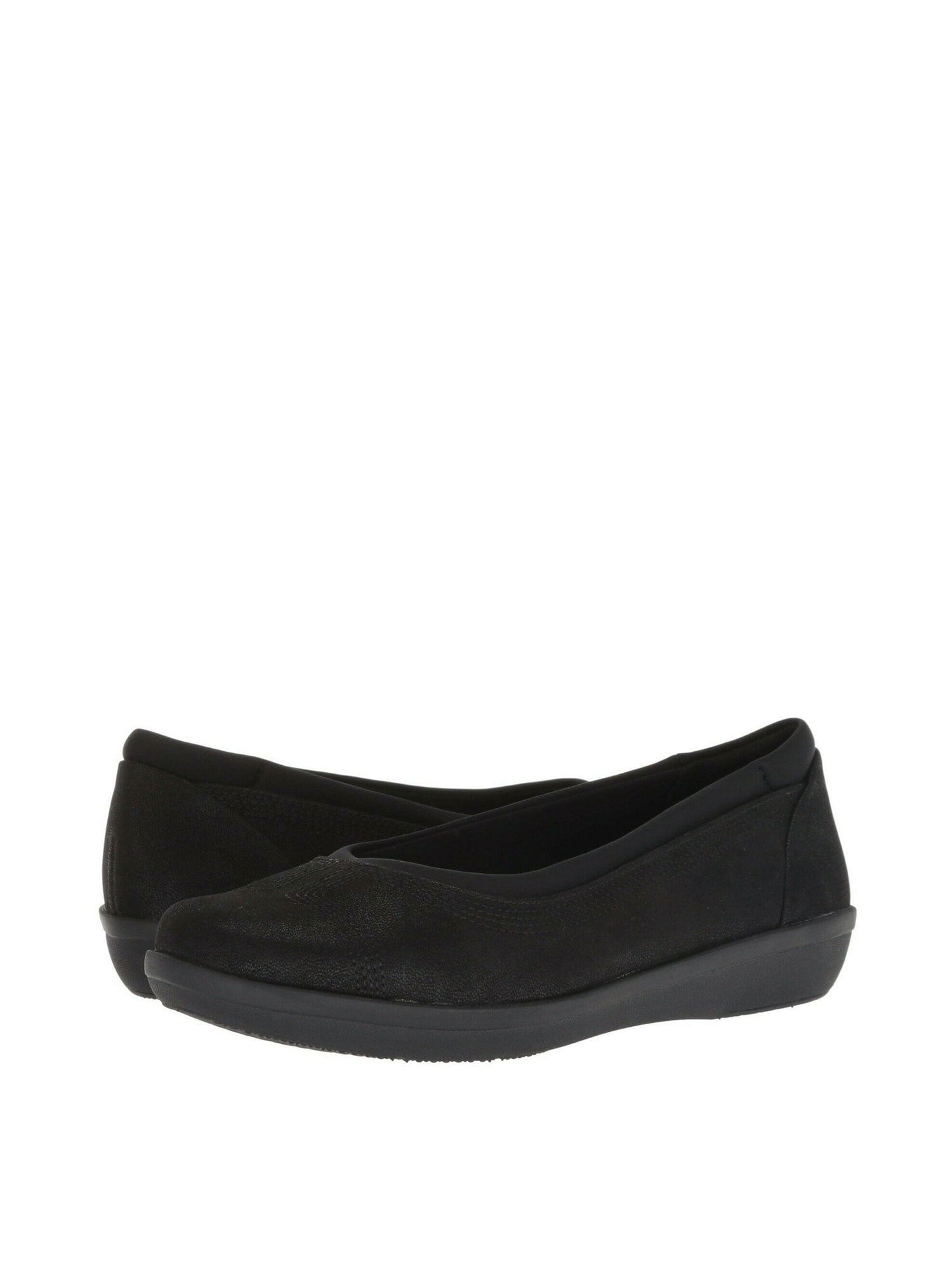 clarks cushion soft flats