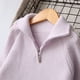 thumbnail image 4 of Cowsor Unisex Boys Girls Cardigans Sweater V-Neck Long Sleeve School Uniforms Button Knit Tops, 4 of 7