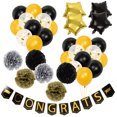 thumbnail image 2 of CIMAXIC graduation 1 Set Graduation Decoration Grad Party Hanging Banner Graduation Party Balloons,4.72"X2.36"X0.04", 2 of 5