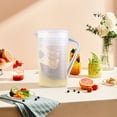 thumbnail image 4 of Feltree 2.5L Plastic Cold Beverage Pitcher with Filter and Scale for Coffee Milk Tea Shops, 4 of 5