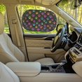 thumbnail image 5 of KUIFORTI Car Window Shades for Side Window, 2 Pcs Paw Print Car Window Shade for Baby In Car, 20.47" x 12.59" Car Privacy Shades for SUV Truck Sedan Van, 5 of 6