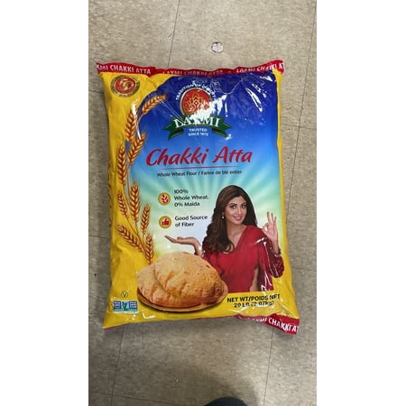 LAXMI Wheat Chakki Atta - 20lb (9.02kg)