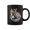 Black, variant on Donkey Woman Colorful Watercolor Donkey Coffee Mugs