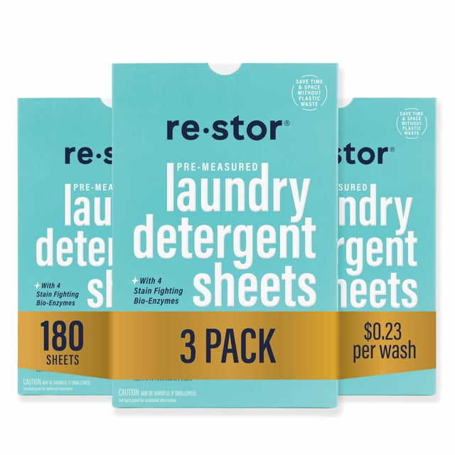 Detergente en sábanas para ropa Restor Fresh Linen Scent, 180 cargas