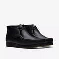 thumbnail image 2 of Clarks Men's Wallabee Boots 26155512  Black Leather, 2 of 3
