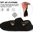thumbnail image 4 of BERANMEY Cozy Women Slippers Comfy House Slippers for Women & Men Wide Diabetic Sock Slippers Soft & Cozy Barefoot House Shoes Indoor/Outdoor, 4 of 9