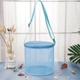 thumbnail image 3 of MesaSe Shell Collecting Bag Shell Bag Seashell Mesh Tote Beach Toy Bag Seashell Sandboxes Sea Shell Bags with Zipper for Storage Seashell Toy Collection, 3 of 14