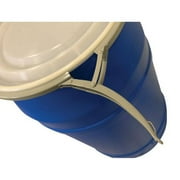 Open Head Transport Drum, Polyethylene, 55 gal, Unlined, Blue