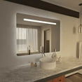 thumbnail image 2 of Arpella  Florence Contemporary Lighted Mirror with Memory Dimmer and Defogger 48 x 36 - Clear, 2 of 4