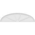 thumbnail image 3 of Ekena Millwork 76"W x 20"H x 2"P Elliptical 4 Spoke Architectural Grade PVC Pediment, 3 of 7