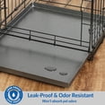 thumbnail image 4 of Homes for Pets Metal Dog Crate Replacement Pan; 42 inch, 4 of 7