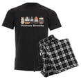 thumbnail image 6 of CafePress - Gift For Pet Guinea Pig Lovers | Celebrate Pajamas - Men's Dark Loose Fit Cotton Pajama Set, 6 of 7