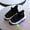 Black, variant on UTTOASFAY Toddler Shoes Toddler Infant Baby Girls Boys Shoes Illuminated Socks Shoes Flying Knit Casual Shoes Black 12-15 Months