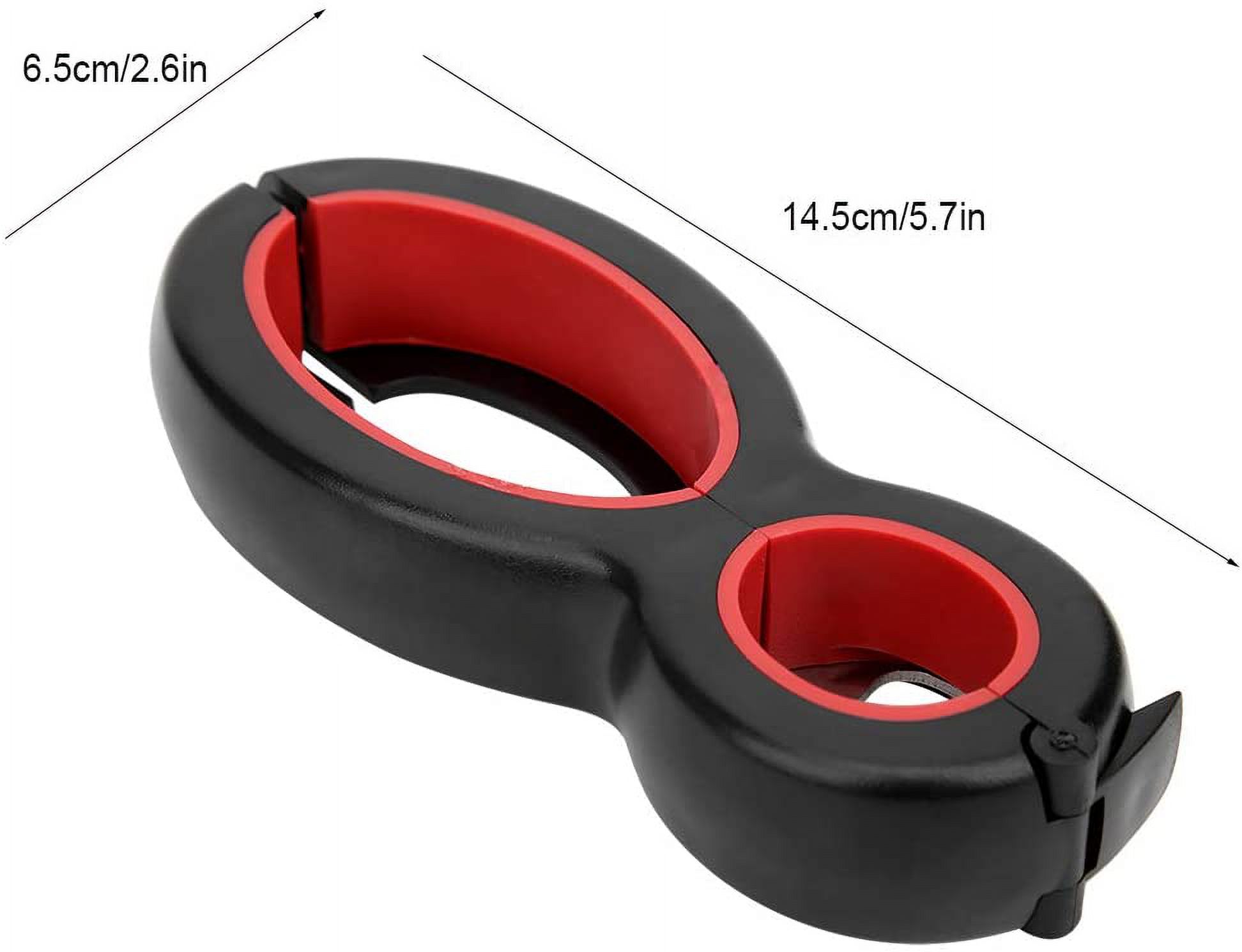 FRKSMD-2Pcs 6 in 1 Can Opener Multifunctional Jar Openers Bottle Openers Kitchen Handheld Gadgets for Arthritic Weak Hands