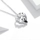 thumbnail image 2 of Collar de plata S925 con forma de panda y envío rápido, 2 of 2