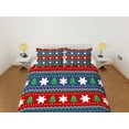 thumbnail image 2 of Navidad Juego de Funda Nórdica con Almohadas Árbol de Navidad Dormitorio Ropa de Cama Consolador, 2 of 4