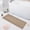 Mojave Tan, variant on Haosy Coffee Brown Bathroom Rugs Non Slip Absorbent Soft Plush Quick Dry Bath Mat, 39"x20"