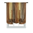 thumbnail image 4 of Achim Ombre Striped Modern Window Tie Up Shade, 50" x 63", Autumn, 4 of 4
