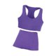 thumbnail image 5 of Conjunto de chaleco deportivo y pantalones cortos para muñeca, ropa informal suave, accesorios de moda, 1:12 Púrpura claro, 5 of 9